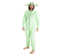 Disney Men's Mandalorian Onesie Loungewear in Green | Size: Medium Disney Green M