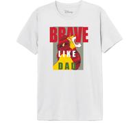 Disney Men's Medlionts003 T-Shirt, White, XXL
