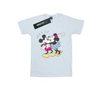 (XXL, White) Disney Mens Mickey And Minnie Mouse Kiss T-Shirt
