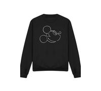 Mickey Mouse Mickey - Mono Sketch Sweatshirt black S