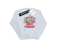 Disney Mens Mickey Mouse And Friends Christmas Sweatshirt (White) - Size 2XL