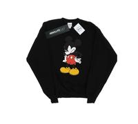 (3XL, Black) Disney Mens Mickey Mouse Angry Look Down Sweatshirt