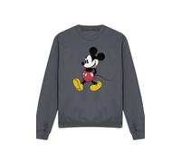Disney Men's Mickey Mouse Classic Walk Sweatshirt, Charcoal | Size: Large Disney Charcoal L