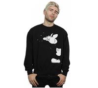Disney Men's Mickey Mouse Cut Sweatshirt in Black | Size: 4XL Disney Black 4XL