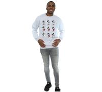 Disney Men's Mickey Mouse Evolution Sweatshirt in Grey | Size: 2XL Disney Grey 2XL