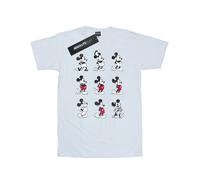 (XXL, White) Disney Mens Mickey Mouse Evolution T-Shirt
