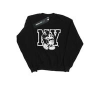 Disney Mens Mickey Mouse NY Kicking Sweatshirt BI36853