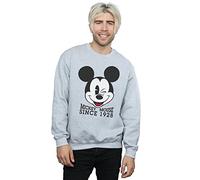 Disney Men's Mickey Mouse Since 1928 Sweatshirt XX-Large Sport Grey