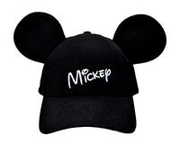 Disney Men's Mickey Mouse Youth Boys Ears Hat (Black, One Size)