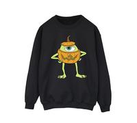 Disney Men's Mike Pumpkin Halloween Sweatshirt in Black | Size: 4XL Disney Black 4XL
