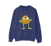 Disney Men's Mike Pumpkin Halloween Sweatshirt in Navy | Size: 5XL Disney Navy 5XL