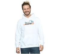 Disney Men's Moana One With The Waves Hoodie in White | Size: Medium Disney White M