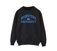 Disney Mens Monsters University Logo Sweatshirt - Black - Black - XXL