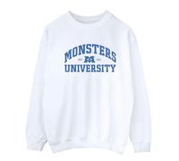 Disney Mens Monsters University Logo Sweatshirt - White - White - S