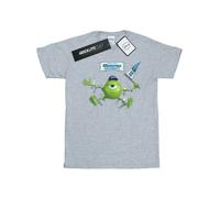 (3XL, Sports Grey) Disney Mens Monsters University Taped Mike T-Shirt