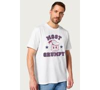 Disney Men's Most Grumpy Donald Duck T-Shirt in White | Size: Medium Disney White M