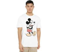 Disney Mens Mouse T-Shirt Sport Grey XL