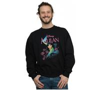 Disney Men's Mulan My Own Hero Sweatshirt in Black | Size: 2XL Disney Black 2XL