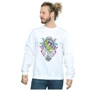 Disney Men's Mulan Ornamental Sweatshirt in White | Size: 2XL Disney White 2XL