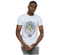 Disney Men's Mulan Ornamental T-Shirt in White | Size: Medium Disney White M