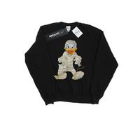 (XXL, Black) Disney Mens Mummy Donald Duck Sweatshirt