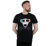 Disney Men's Nightmare Before Christmas Jack Skellington 3D Glasses T-Shirt Black Large