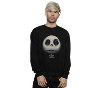 Disney Men's Nightmare Before Christmas Jack's Eyes Sweatshirt Black XXXXX-Large