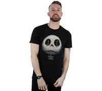 Disney Men's Nightmare Before Christmas Jack's Eyes T-Shirt Black XXXX-Large