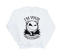 (4XL, White) Disney Mens Nightmare Before Christmas Nightmare Sweatshirt