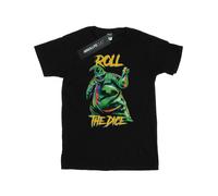 (S, Black) Disney Mens Nightmare Before Christmas Oogie Boogie Dice T-Shirt
