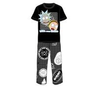 Disney Men's Pajama Set - Sizes L (Rick and Morty Design)