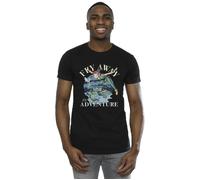 Disney Men's Peter Pan Fly Away To Adventure T-Shirt in Black | Size: Medium Disney Black M