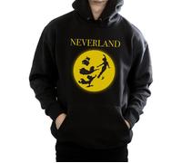 Disney Men's Peter Pan Moon Silhouettes Hoodie in Black | Size: Small Disney Black S