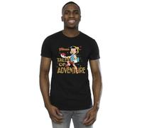 Disney Men's Pinocchio Tales of Adventure T-Shirt Black X-Large