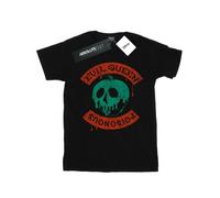 Disney Mens Poisonous Skull Apple T-Shirt - Black - Black - 3XL