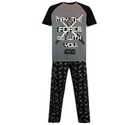 Disney Mens Pyjamas Star Wars Black Size Medium