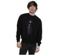 Disney Men's Sleeping Beauty Classic Maleficent Sweatshirt in Black | Size: 3XL Disney Black 3XL