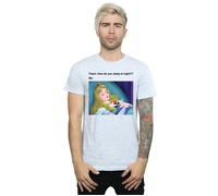 Disney Men's Sleeping Beauty Meme T-Shirt in Grey | Size: 2XL Disney Grey 2XL