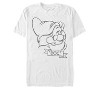 Disney Men's Snow White-Doc T-Shirt, S