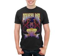 Disney Men's T-Shirt Goofy, Black, Medium