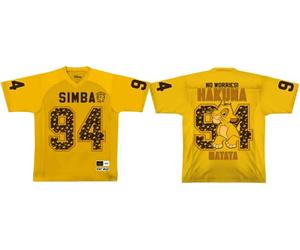 Disney Men's T-Shirt, Yellow, L