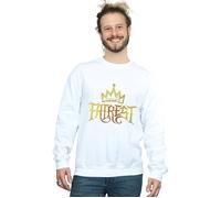 Disney Men's The Descendants Fairest Gold Sweatshirt in White | Size: Medium Disney White M