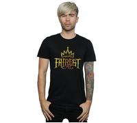 Disney Men's The Descendants Fairest Gold T-Shirt in Black | Size: 2XL Disney Black 2XL