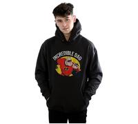 Disney Men's The Incredibles Bob Parr Incredible Dad Hoodie in Black | Size: Large Disney Black L