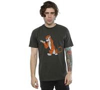Disney Men's The Jungle Book Classic Shere Khan T-Shirt X-Large Light Graphite