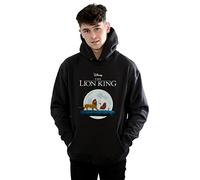 Disney Men's The Lion King Hakuna Matata Walk Hoodie Black Small
