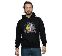 Disney Men's The Lion King Rafiki Good Vibes Only Hoodie Black Medium