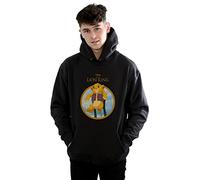 Disney Men's The Lion King Show Simba Hoodie Black Large