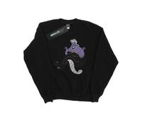 (M, Black) Disney Mens The Little Mermaid Classic Ursula Sweatshirt