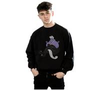 Disney Men's The Little Mermaid Classic Ursula Sweatshirt in Black | Size: Medium Disney Black M